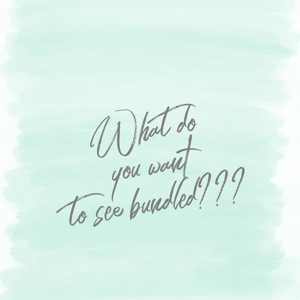 Let’s make a bundle!